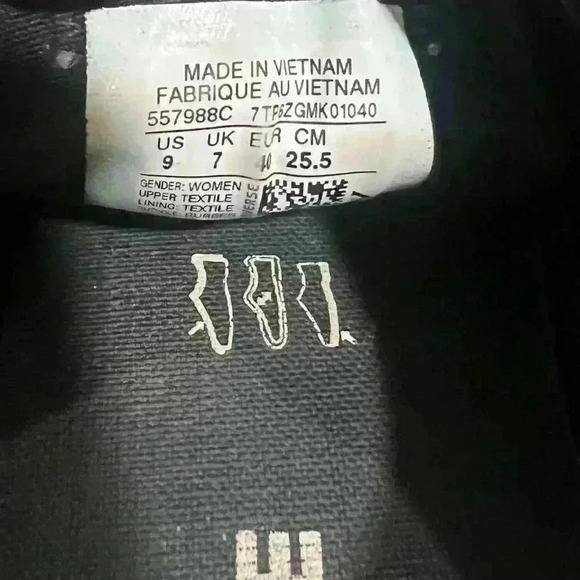 Converse Brown Shiny Sequins Lace Up Canvas Sneaker 9 - Picture 3 of 6